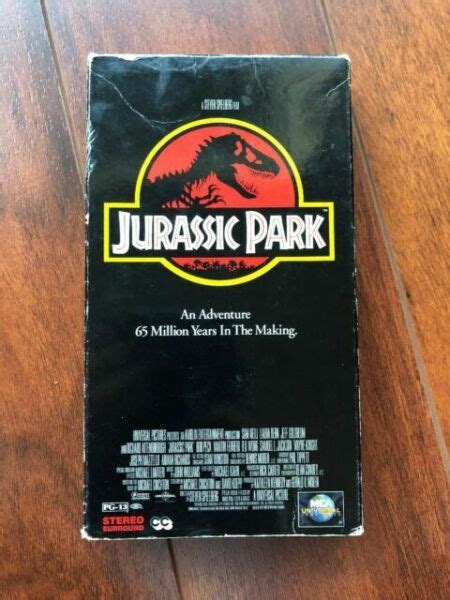 Jurassic Park Vhs 1994 For Sale Online Ebay