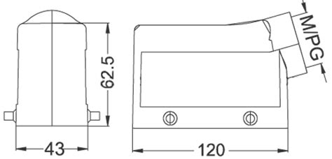 Aviation Plug Hdc He 024m F Connector