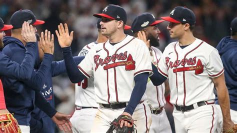 Braves Even Series Behind Pitching Defense Small Ball