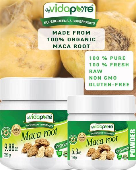 Maca Root Powder Natural Hormone Balancer Easy Smoothie Recipes