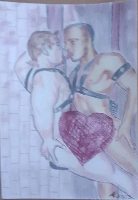 Zeichnung Drawing Comic Nude Bdsm Akt Nude Gay Fetisch Eur
