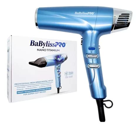 Secador De Pelo Babyliss I Nico Digital Dual Ionic Profesi Color Celeste