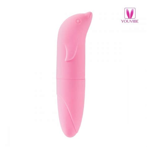 Vibrador Ponto G Aveludado Formato De Golfinho