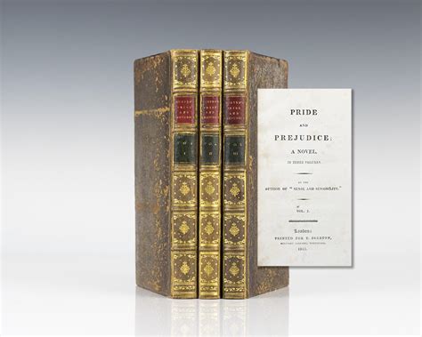 Pride and Prejudice Jane Austen First Edition Rare Book