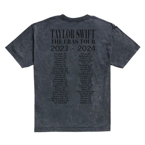 Taylor Swift The Eras International Tour Gray T Shirt Taylor Swift