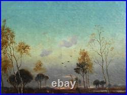 Huile Sur Toile Blog Archive Tableau Ancien Peinture Huile Sur