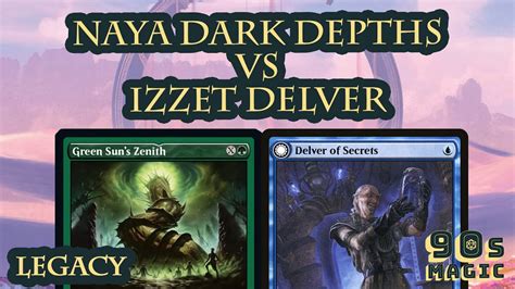 Naya Dark Depths Vs UR Delver MTG Legacy YouTube