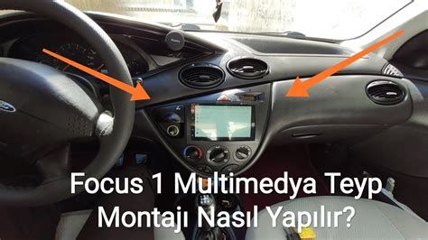 Ford Focus MK1 Android Multimedya Teyp Nasıl Takılır How to Install