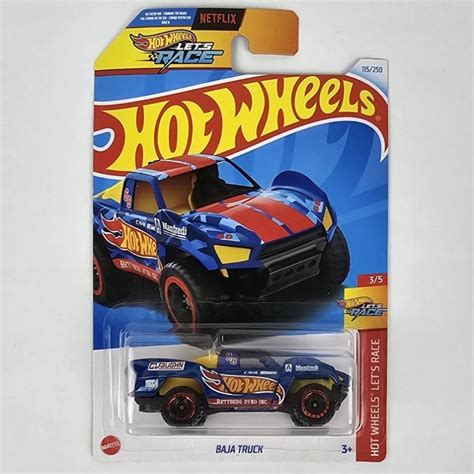 Hot Wheels Baja Truck Let S Race Netflix Shopee Singapore