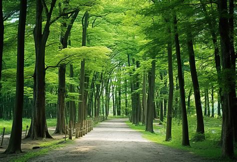 큰 녹색 숲의 길과 길 건축학 국내여행 기와 지붕 배경 일러스트 및 사진 무료 다운로드 Pngtree