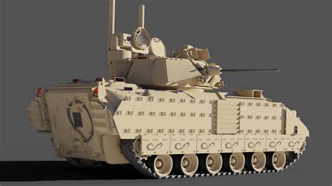 M2 Bradley IFV With Full Interior 3D Model - TurboSquid 2089580