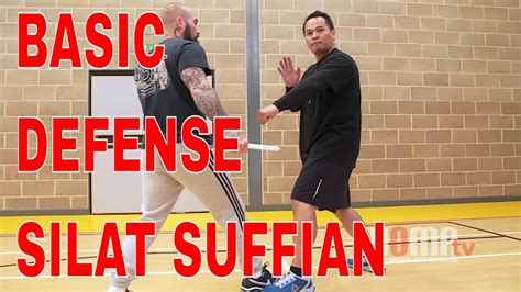 Basic Principles Knife Defense Advanced Silat Suffian Maul Mornie Youtube