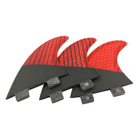 Buy UPSURF Surfboard Tri Fin FCS Fins Carbon G5 G3 Size Thruster Set