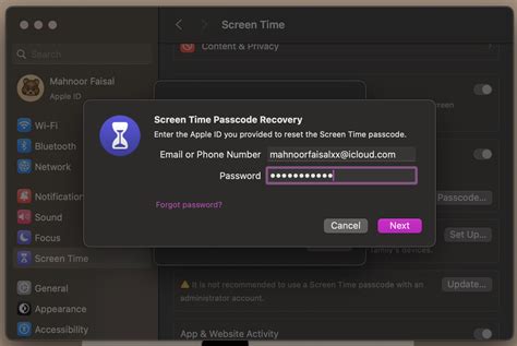 How To Reset Your Screen Time Passcode On Iphone Ipad And Mac