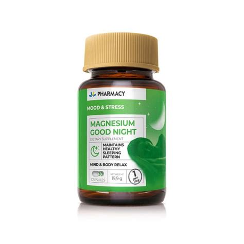 Pharmacy Magnesium Goodnight 30 Kapsula Lilly Drogerie Online