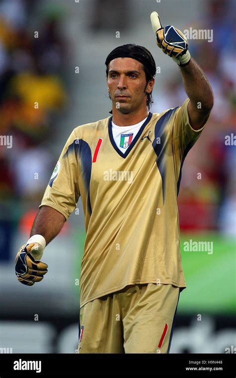 GIANLUIGI BUFFON ITALY & JUVENTUS WORLD CUP HANNOVER GERMANY 12 June ...