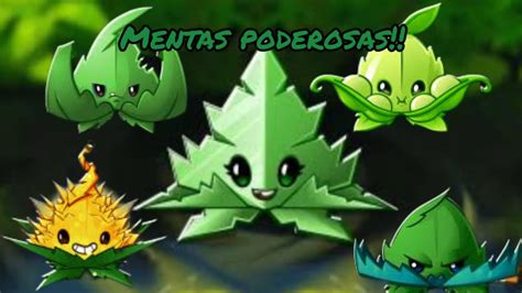 Pvz 2 Jugando Con Un Equipo De Solo Mentas YouTube