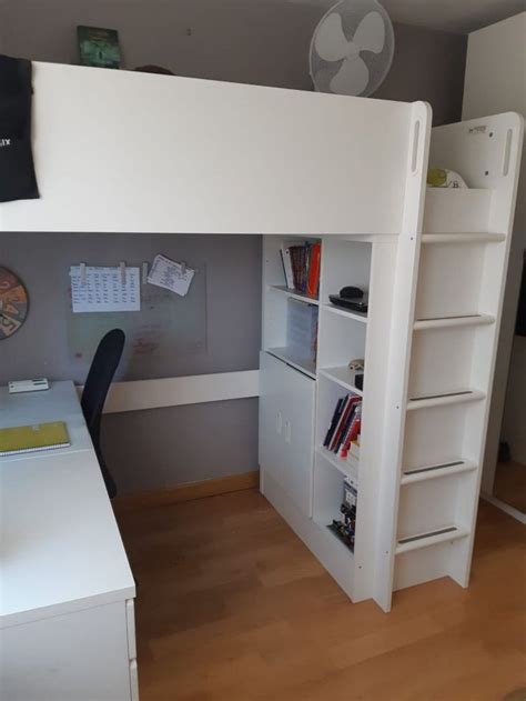 Cama alta IKEA Stuva para niños Camas altas Paredes interiores de