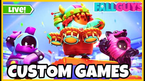 FALL GUYS CUSTOM GAMES WITH SUBSCRIBERS LIVE GOT 10K SUBS NEW EVENT