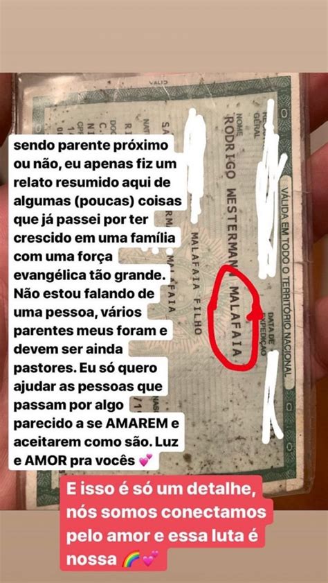 Suposto Sobrinho Gay De Silas Malafaia Volta Atr S E Nega Parentesco O Pastor