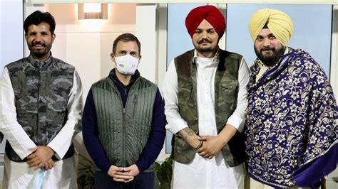 Punjabi Singer Sidhu Moosewala Meets Rahul Gandhi After Joining