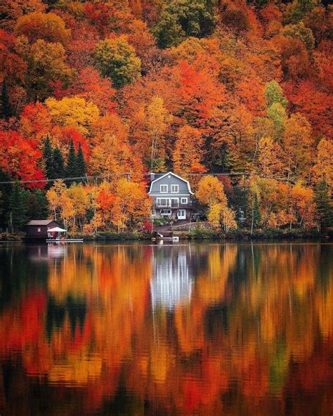 Fall colors in Quebec, Canada : r/MostBeautiful