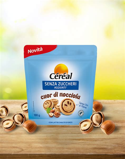 La novità Cuor di Nocciola Senza Zuccheri Aggiunti Céréal