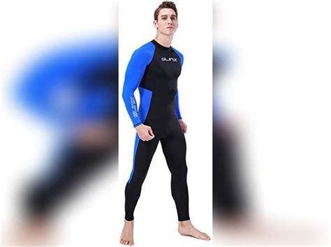 Mad Hornets Men Wetsuit Full Body Suit Super Stretch Diving Suit Swim