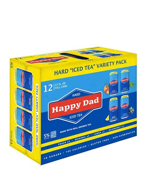 Happy Dad Hard Iced Tea Variety Pack Royal Batch