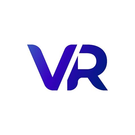 Premium Vector Vr Logo Design