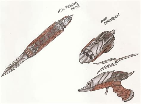 Yautja weapons project by cm023 on DeviantArt