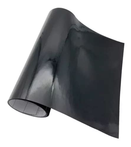 Adesivo Black Piano Envelopamento Universal M X Cm Parcelamento