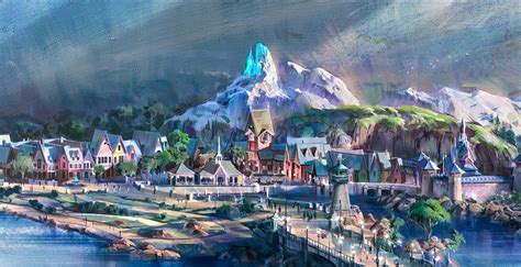 Disneyland Paris Toont Ontwerpen Van Nieuwe Attracties Rond Frozen En