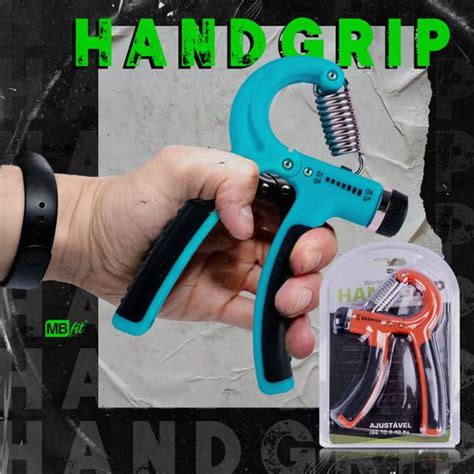 Hand Grip Exercitador De Dedos 10kg A 40k Para Punho Fitness Flexor