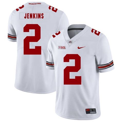 Malcolm Jenkins Ohio State Buckeyes Football Jersey 2019 - White ...