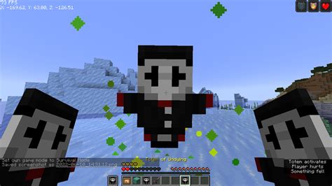 Clownpierce Totem Of Undying Minecraft Texture Pack