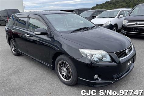 Toyota Corolla Fielder Black For Sale Stock No Japanese