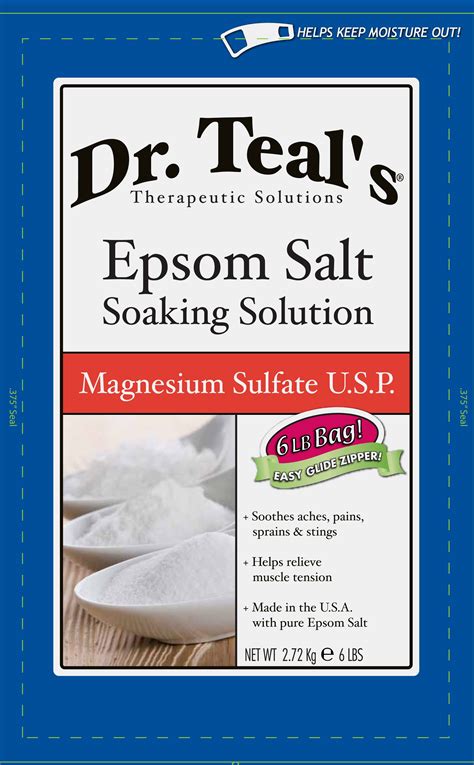 Epsom Salt Soaking Solution Granule Advanced Beauty Systems Inc