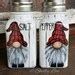 Gnome Salt And Pepper Shakers Hand Painted Gnomes Etsy