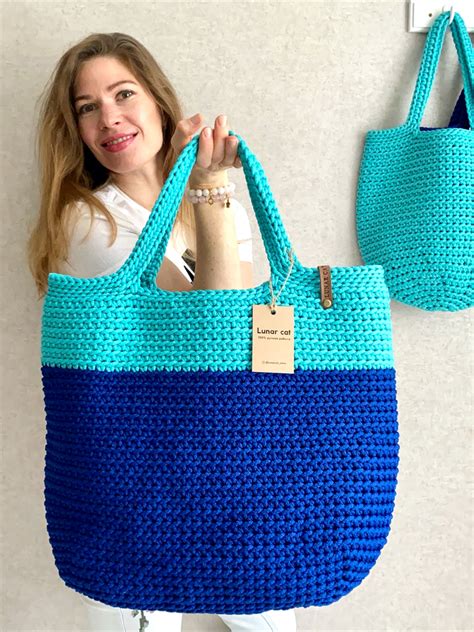 Made To Order Crochet Tote Bag Xxl Size Extra Large Bags Etsy In 2020