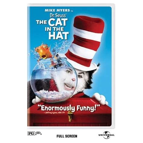 Dr Seuss The Cat In The Hat Full Screen Edition On Dvd With Mike Myers