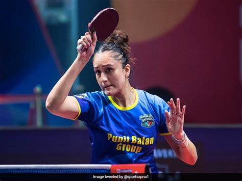 Table Tennis At Asian Games Manika Batra Enters Pre Quarterfinals Mixed Pair Knocked Out