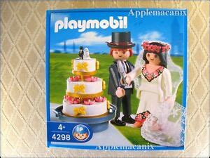 Nib New Sealed Playmobil Bride And Groom Bridal Couple With