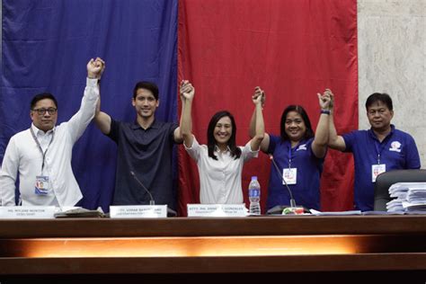 Joy Belmonte, Gian Sotto proclaimed QC mayor, vice mayor – Tempo