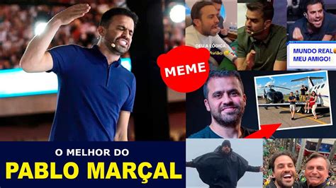 Pablo Marçal como você nunca viu Os melhores memes do Pablo Marçal