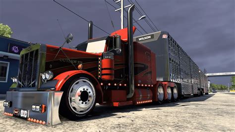 Peterbilt Outlaw Customs American Truck Simulator Mapa M Xico