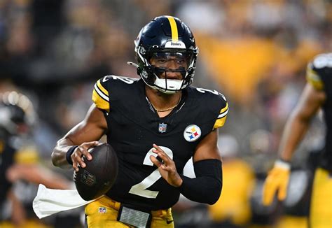 Steelers QB Justin Fields Poised To Start Vs Falcons Yahoo Sports