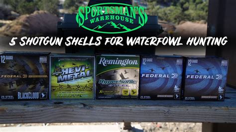 Ammo Review 5 Shotgun Shells For Waterfowl Hunting Youtube