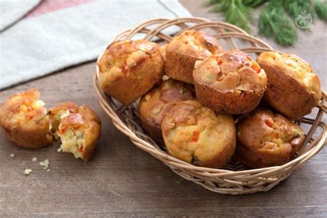 Ricetta Muffin Ai Peperoni La Ricetta Di Giallozafferano