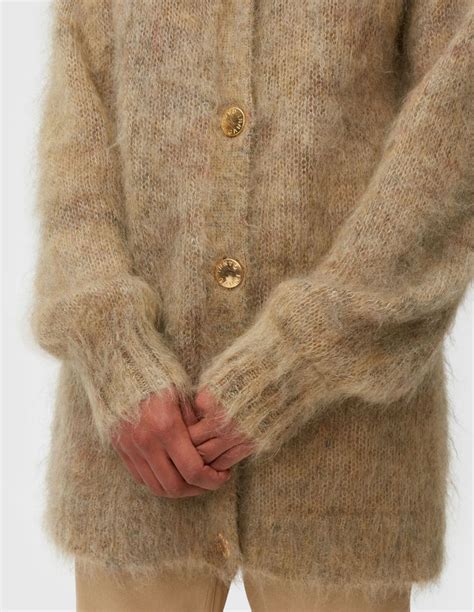 Brushed Mohair Cardigan GANNI FW22